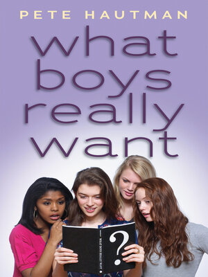 cover image of What Boys Really Want